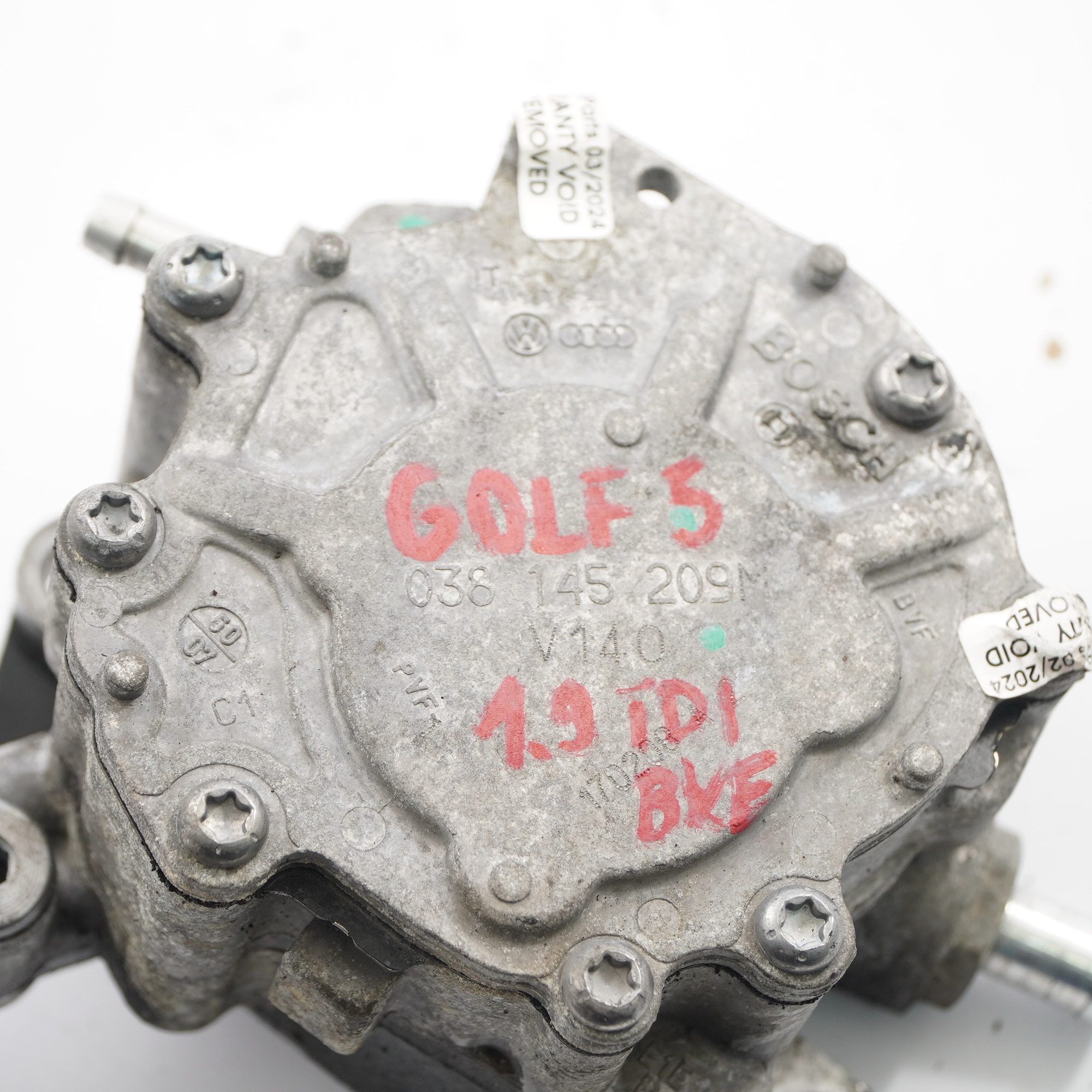 Volkswage Audi Seat Skoda 1.4 1.9 2,0 TDI Diesel Engine Vacuum Pump 038145209M