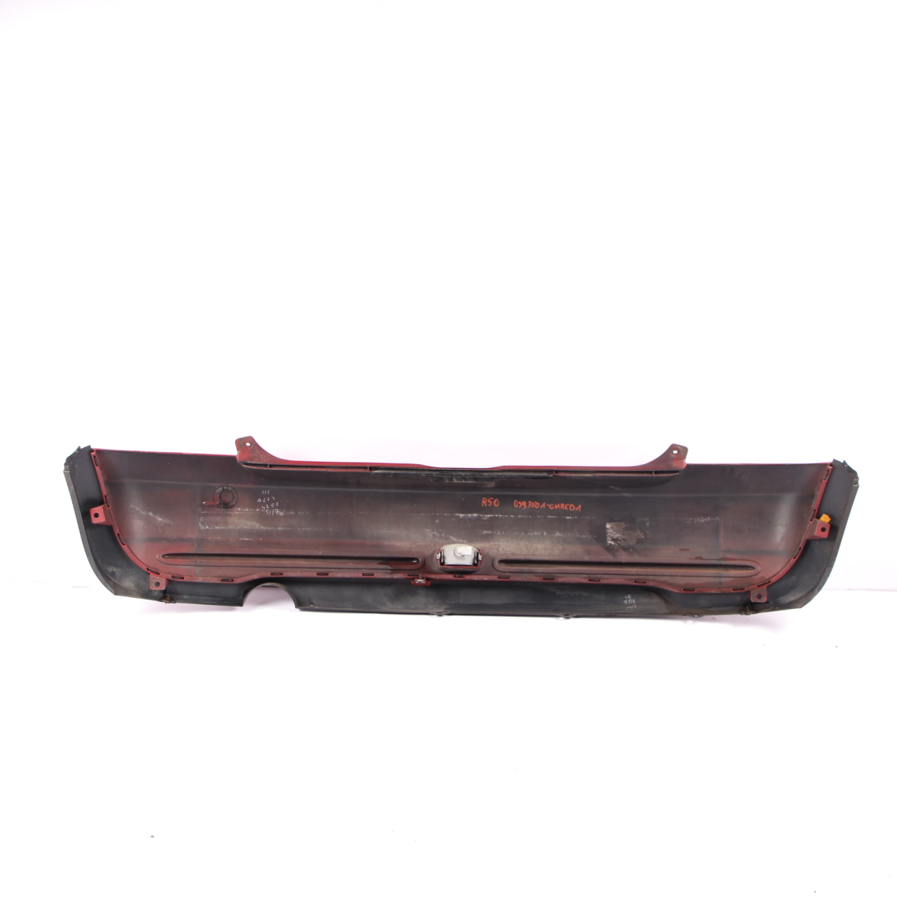 Mini Cooper R50 Complete Rear Bumper Trim Panel Chili Red - 851