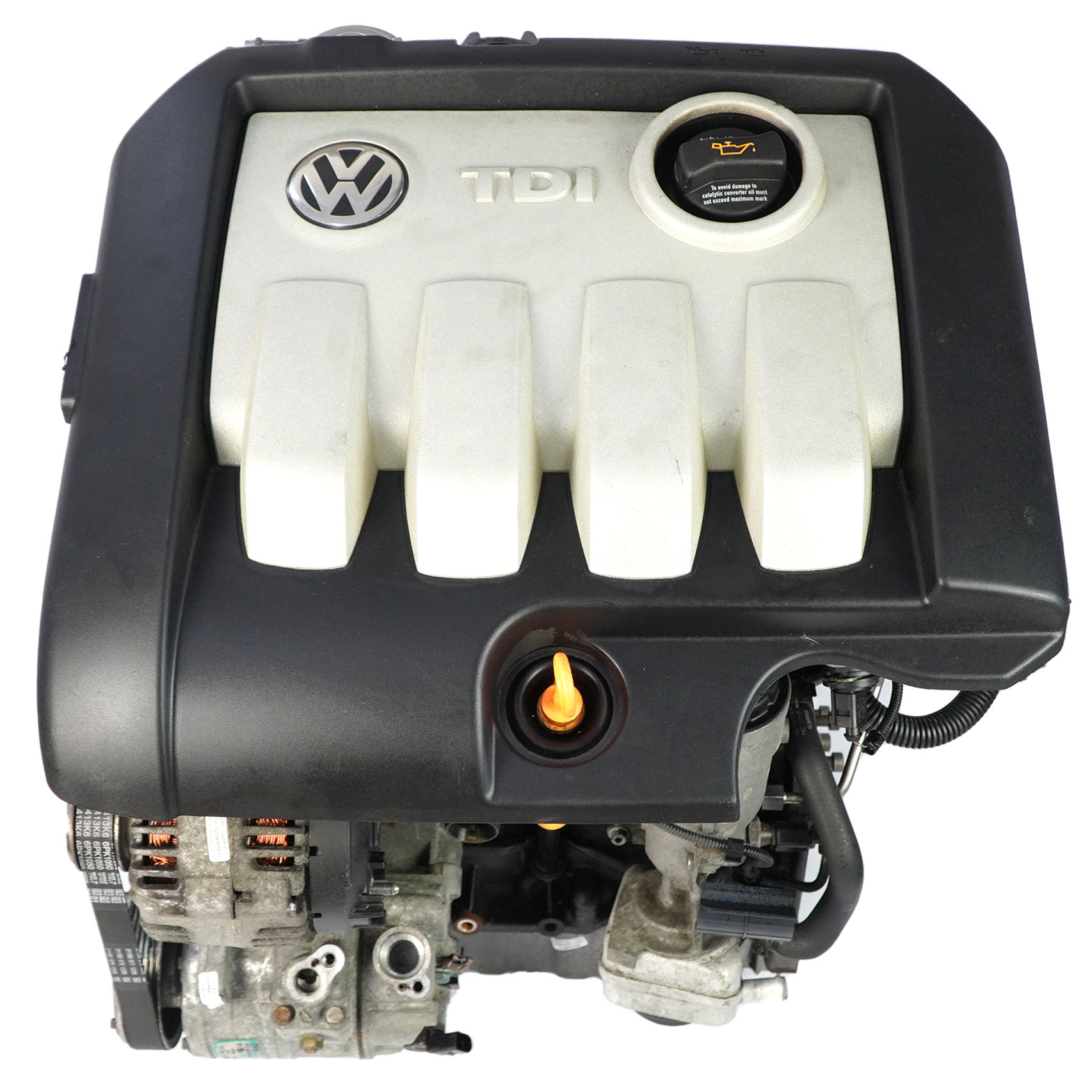 VW Volkswagen Golf 5 1.9 TDI BKC Diesel Complete Engine 105HP with 99k, WARRANTY