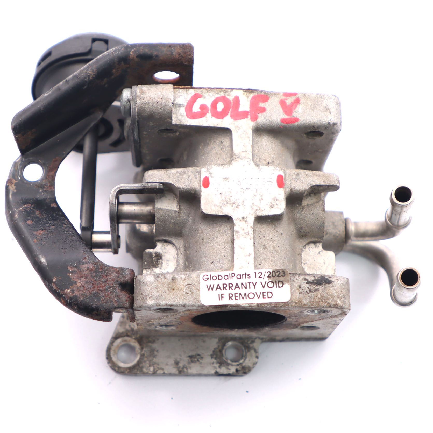 VW Golf 5 1.9 TDI EGR Valve By-Pass Flap Connecting Cooler 03G131063B