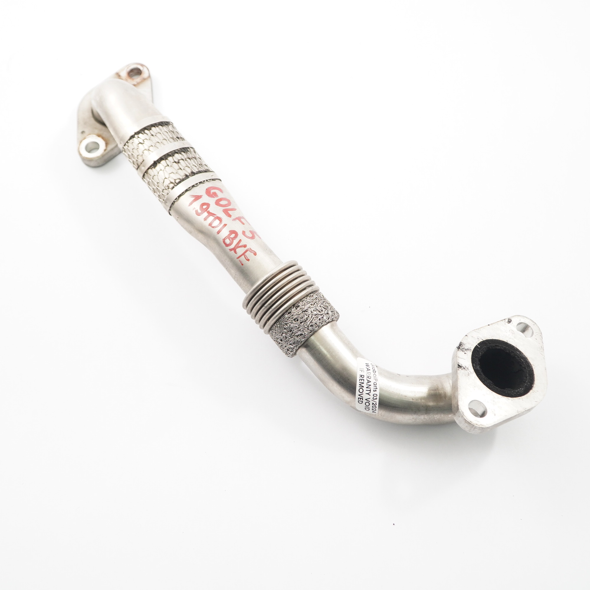 Volkswagen Seat Skoda Audi 1.9 TDI EGR Valve Connecting Pipe Tube 03G131521AF