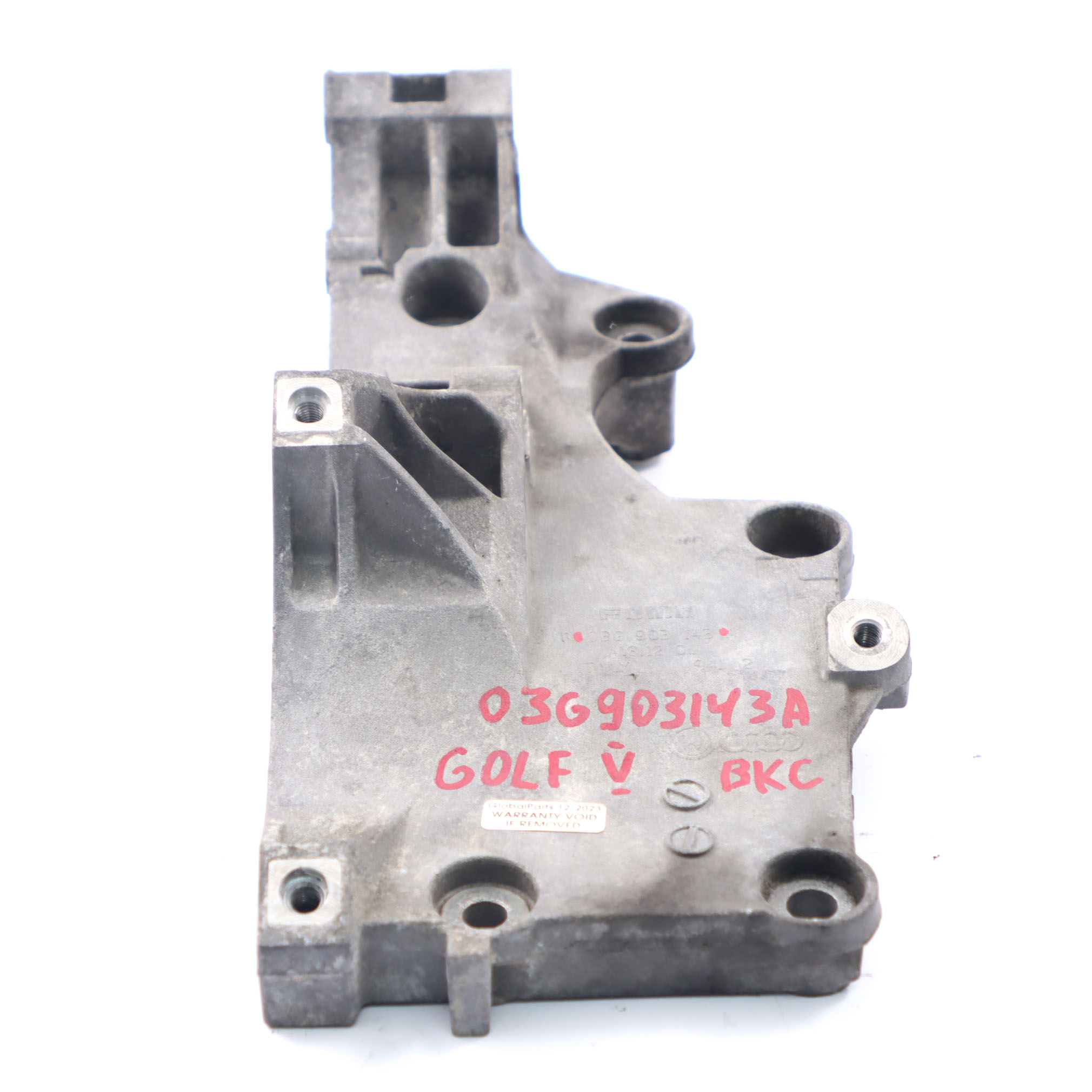 VW Golf MK5 1.9 TDI BKC Engine Alternator Mount Support Bracket 03G903143A