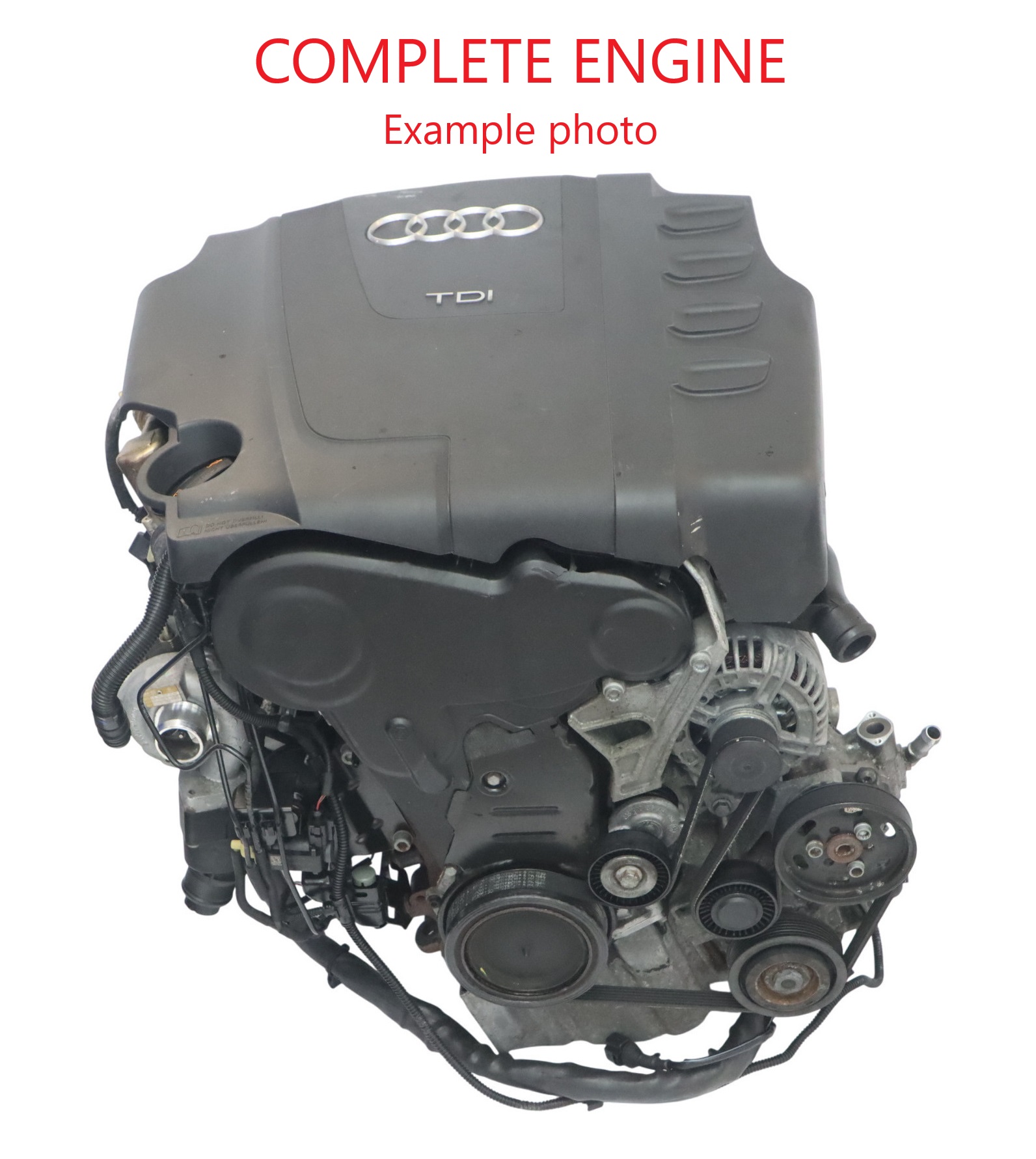 Audi A4 B8 A5 8T A6 C6 Q5 8R 2.0 TDI Bare Engine CAHA 170HP 99k miles, WARRANTY