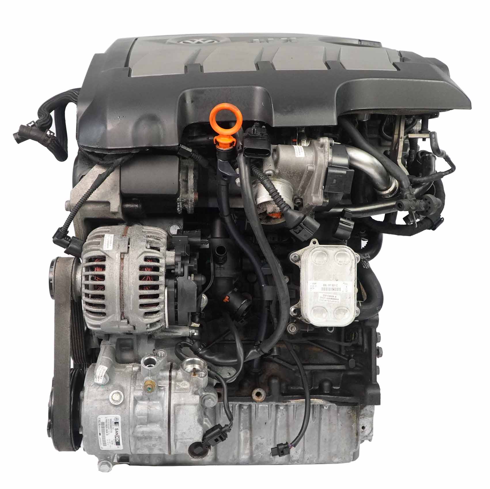 VW Volkswagen Golf 6 Touran Polo 1.6 TDI 90HP Complete Engine CAYB WARRANTY