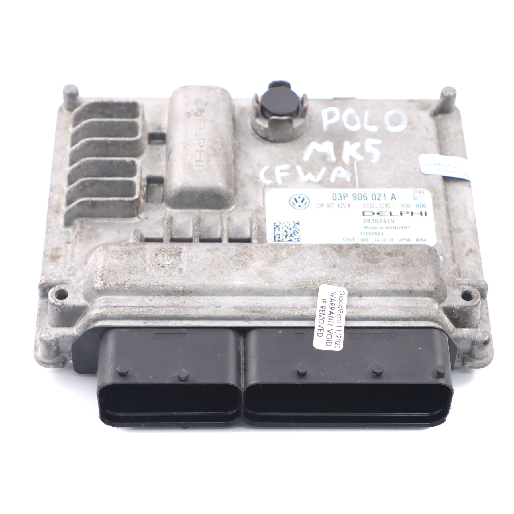 Volkswagen Polo MK5 6R 1.2 TDI CFWA Engine Unit Module ECU 03P906021A