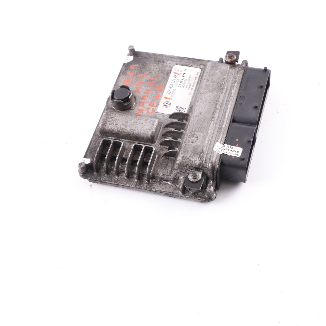 Seat Ibiza 1.2 TDI CFWA Engine Unit Module ECU Manual 03P906021AB