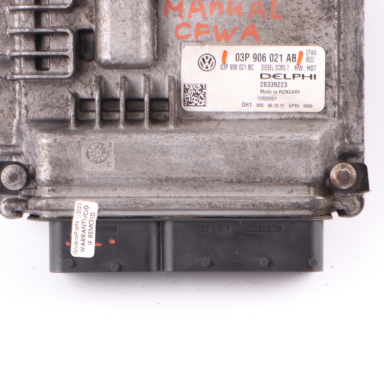 Seat Ibiza 1.2 TDI CFWA Engine Unit Module ECU Manual 03P906021AB