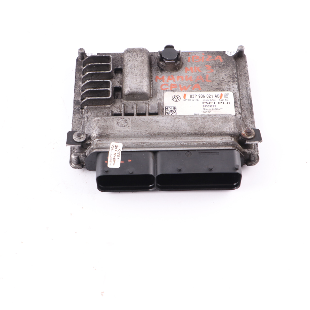 Seat Ibiza 1.2 TDI CFWA Engine Unit Module ECU Manual 03P906021AB