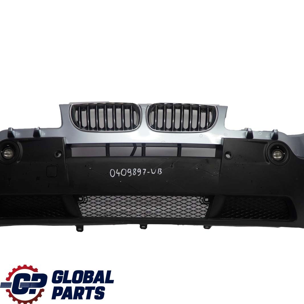 BMW X3 E83 Complete Front Bumper PDC Bluewater Blue Water Metallic - 896