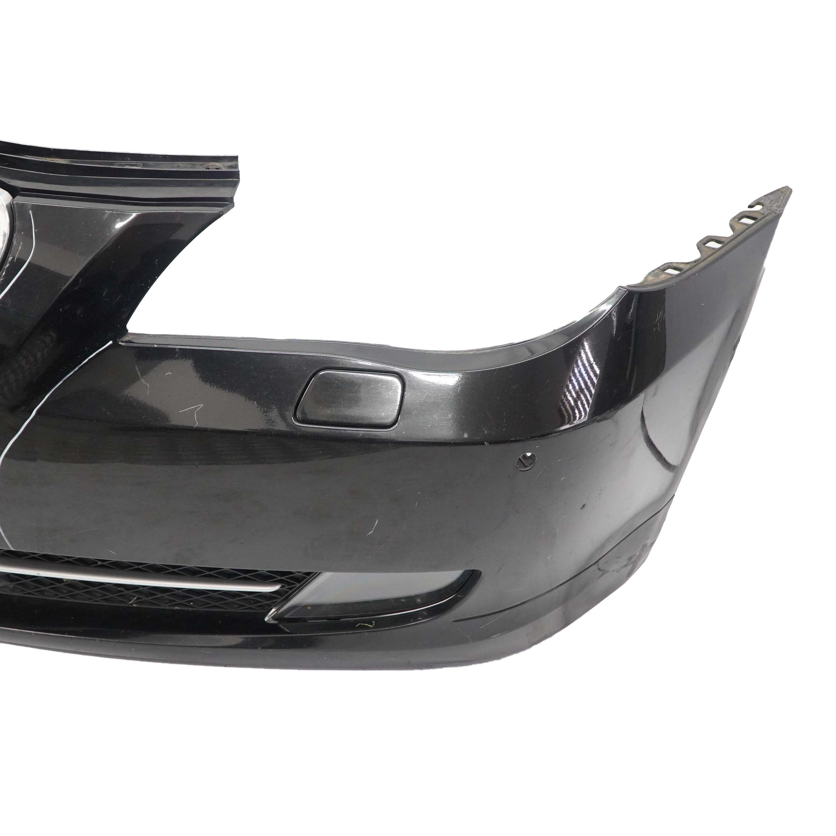 BMW 5 E60 E61 LCI Front Bumper Trim Panel Schwarz 2 Black - 668