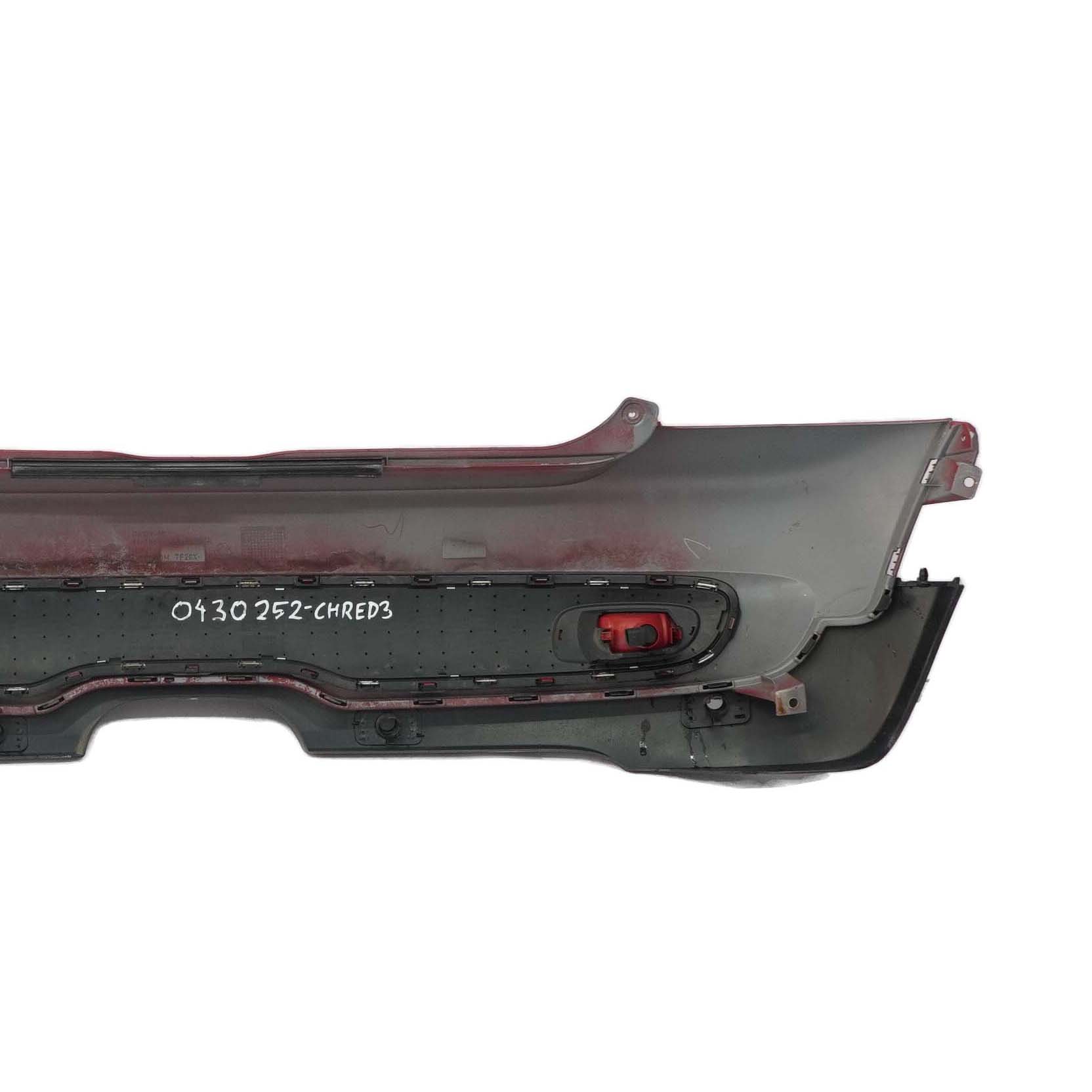 Mini R56 R57 Rear Bumper Cooper S Trim Panel Chili Red - 851