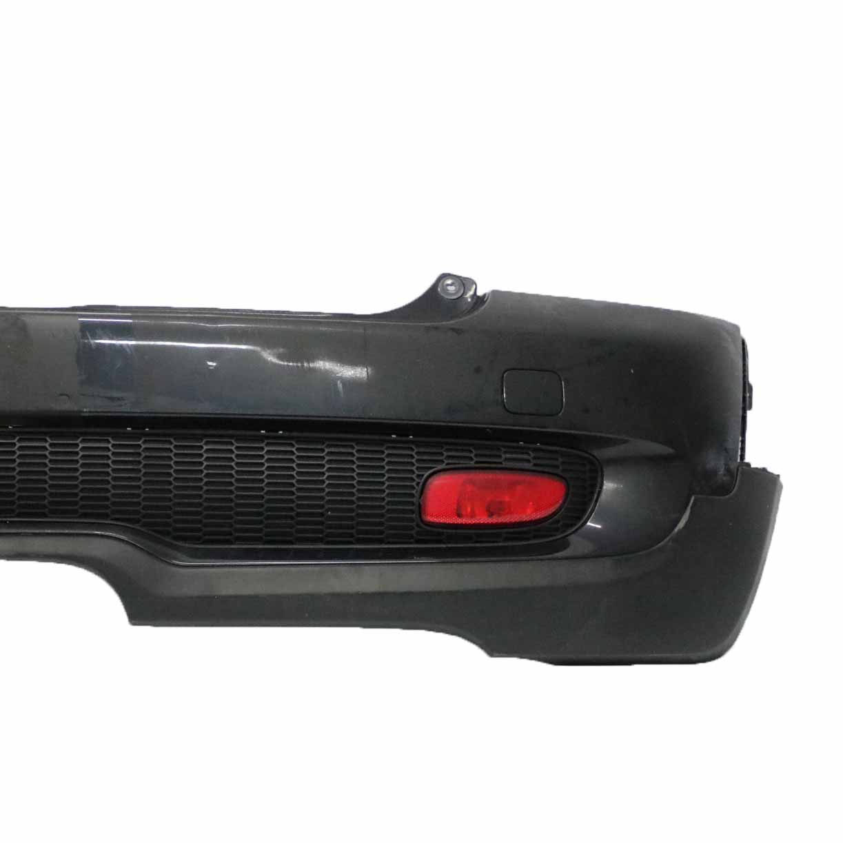 Mini Cooper S R56 Complete Rear Bumper Trim Panel Midnight Black Metallic - A94