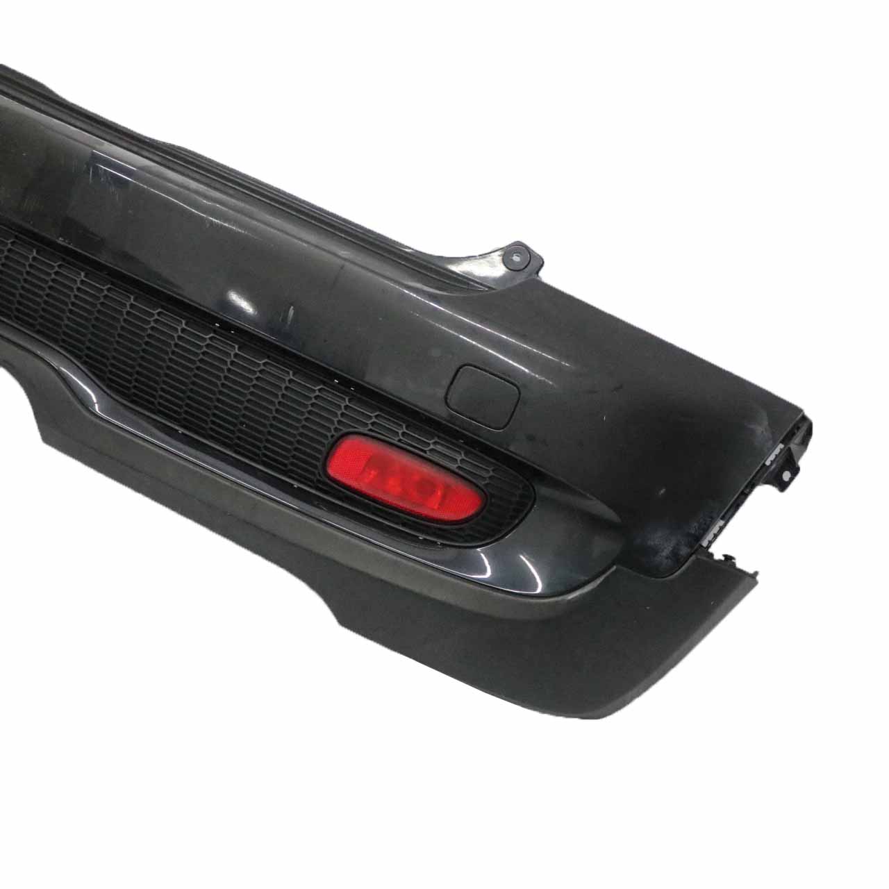 Mini Cooper S R56 Complete Rear Bumper Trim Panel Midnight Black Metallic - A94