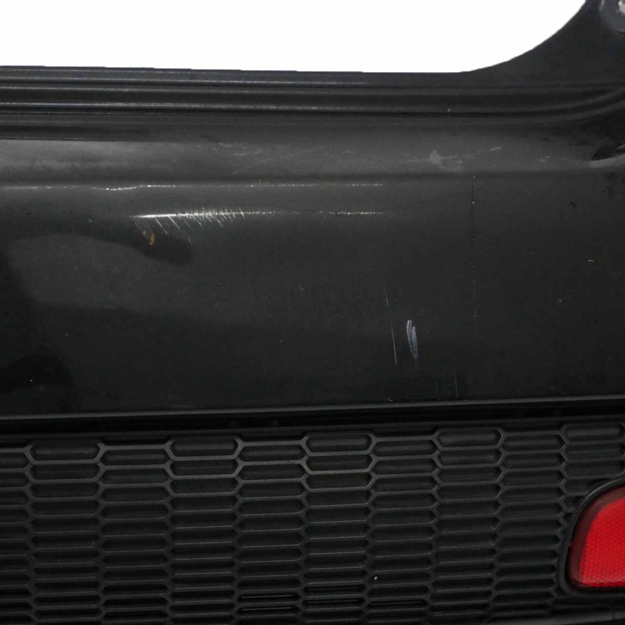 Mini Cooper S R56 Complete Rear Bumper Trim Panel Midnight Black Metallic - A94