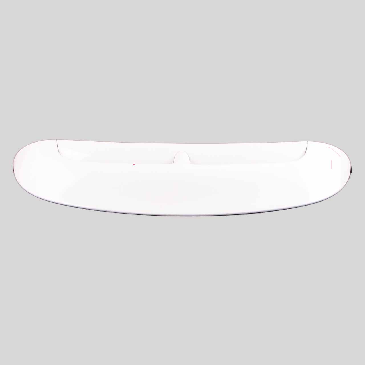 Mini Cooper S R56 Rear Spoiler Tailgate Boot Trunk Lid Trim White 0430316