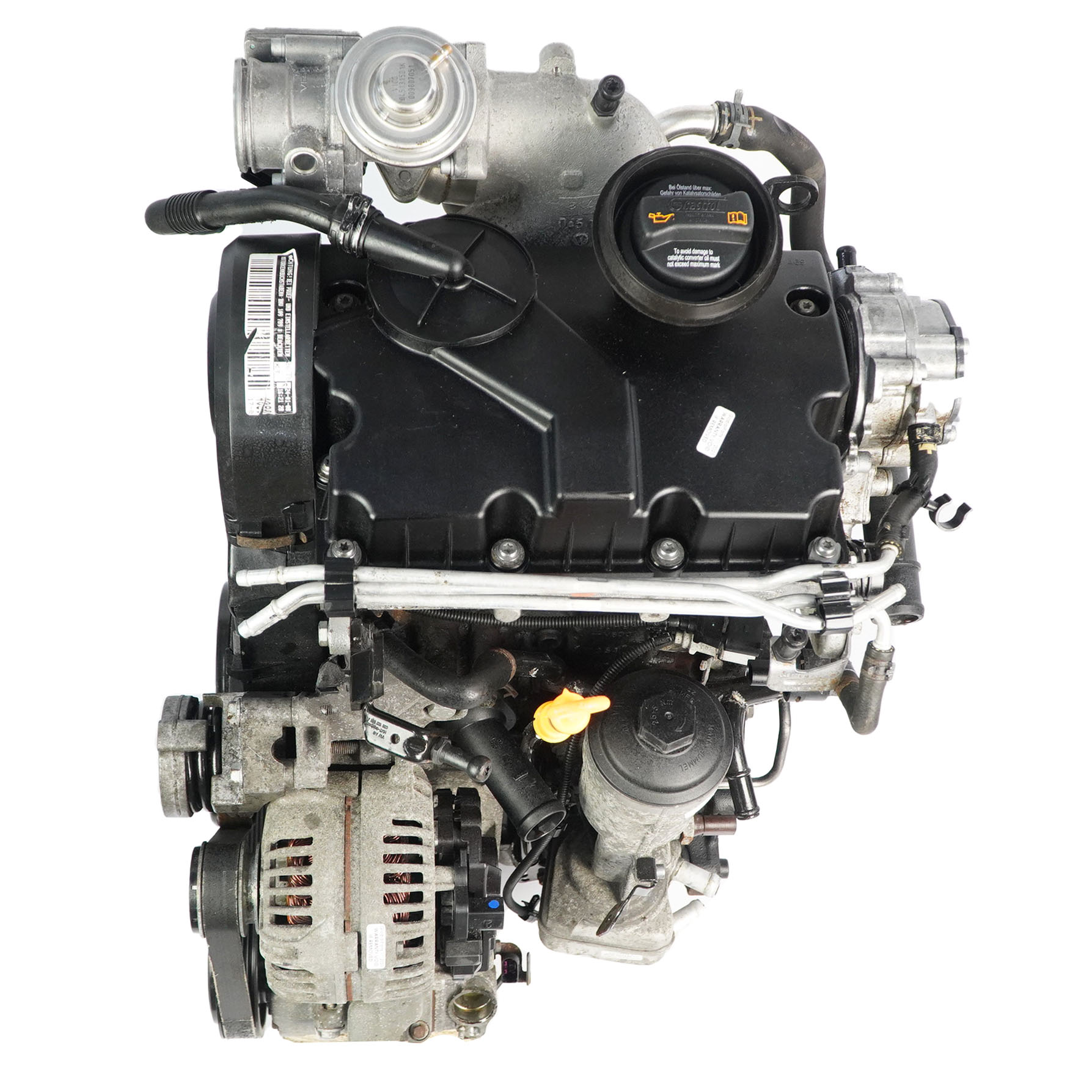 VW Volkswagen Polo 4 9N 1.4 TDI 80HP Complete Engine BNV with 87k miles WARRANTY