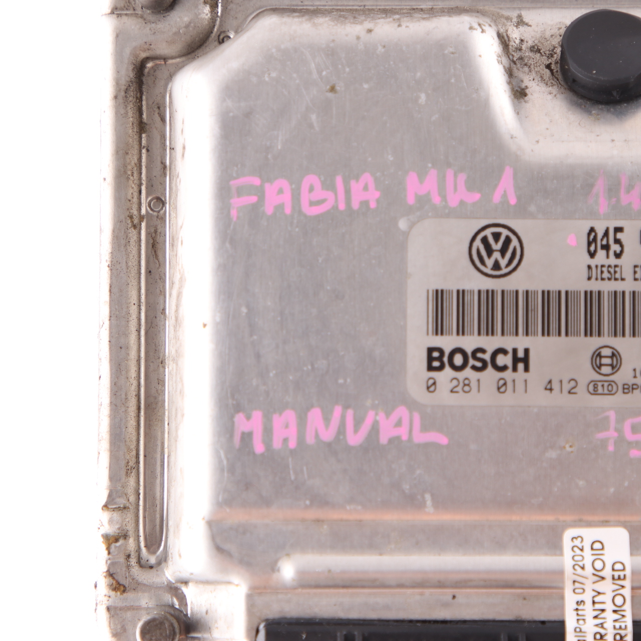 Skoda Fabia MK1 1.4 TDI AMF 75HP Engine Control Unit ECU 045906019BM Manual