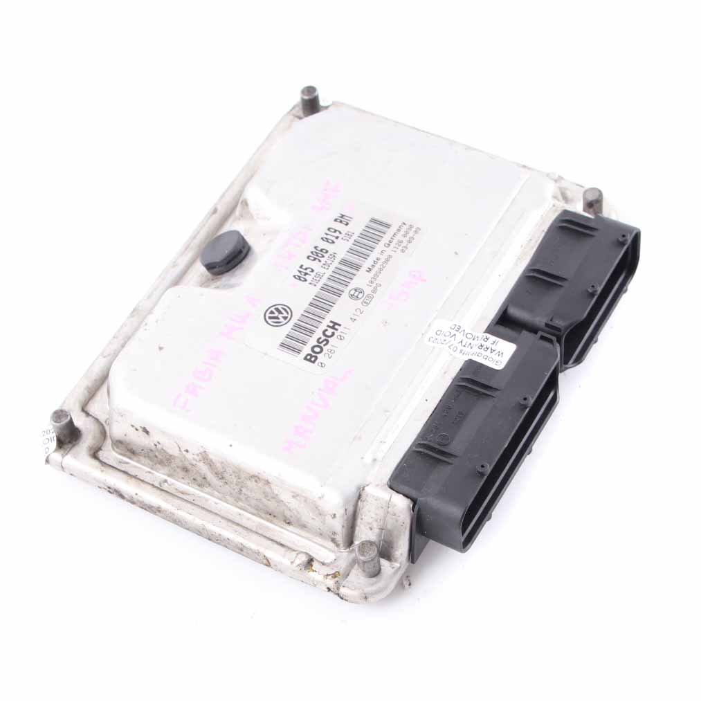 Skoda Fabia MK1 1.4 TDI AMF 75HP Engine Control Unit ECU 045906019BM Manual