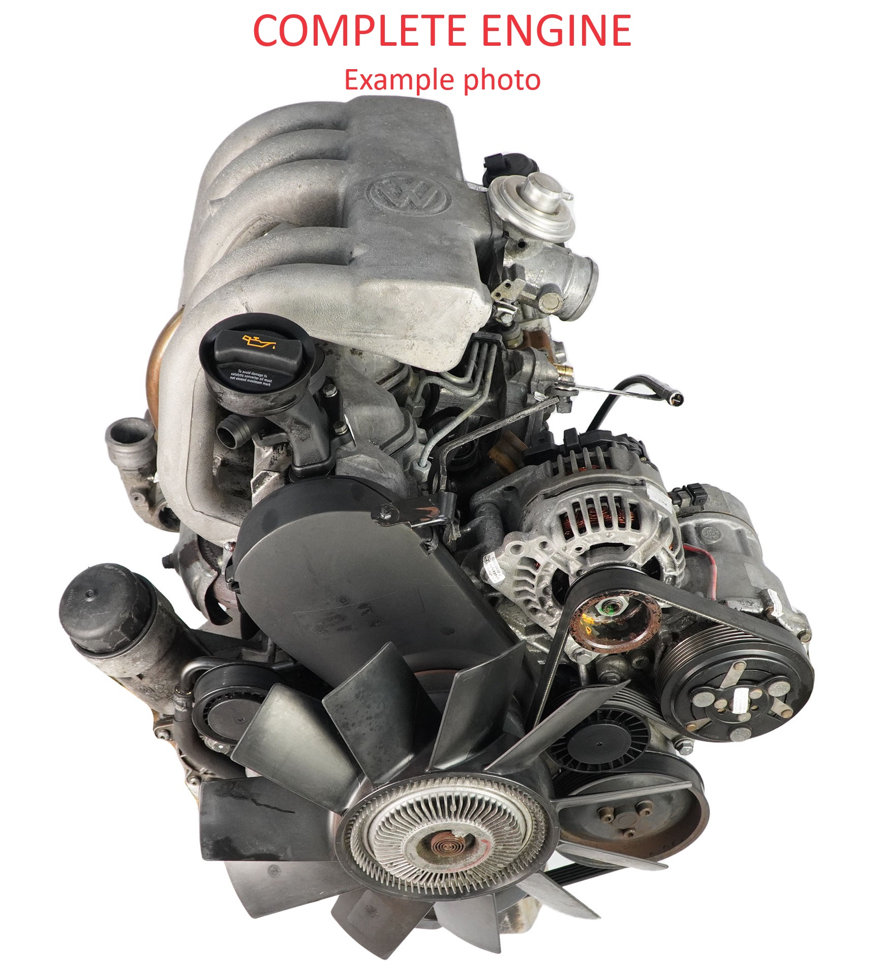 VW Volkswagen LT 35 2.5 TDI Bare Engine BBF 95HP 119 000 miles, WARRANTY