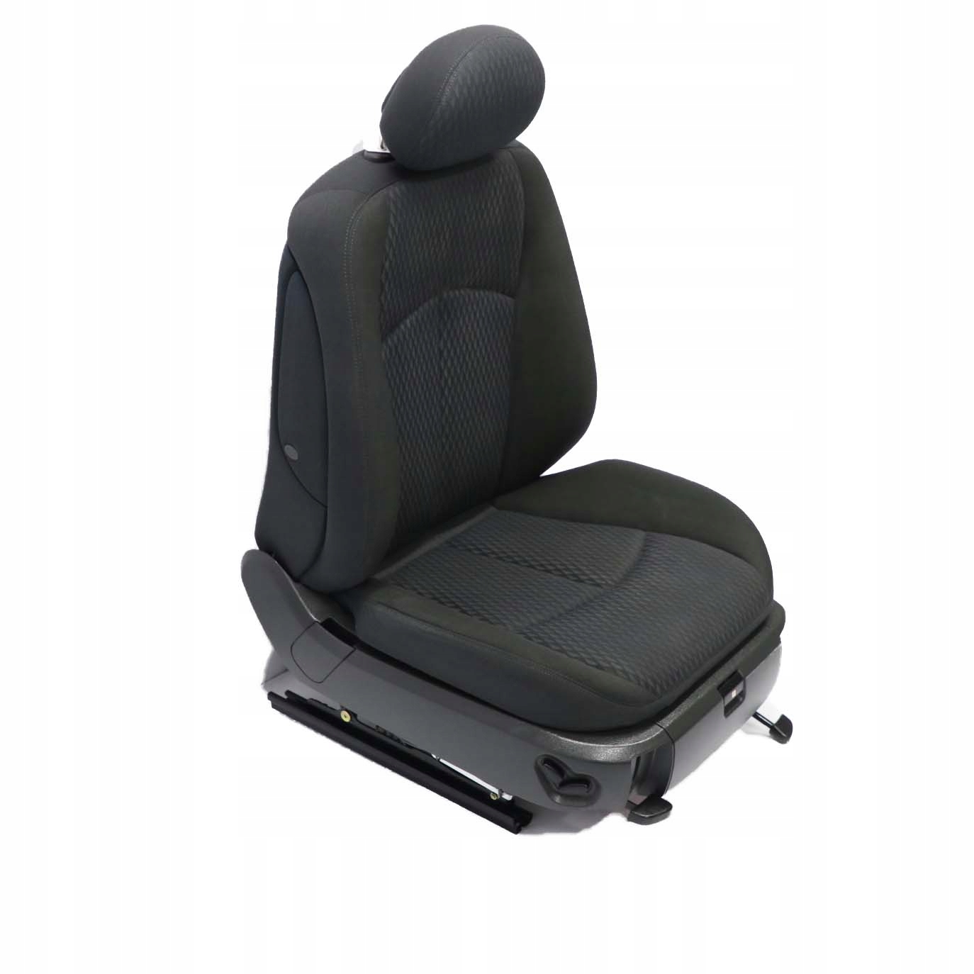 Mercedes-Benz W211 Cloth Fabric Elegance Front Right O/S Seat Black / Anthrazit