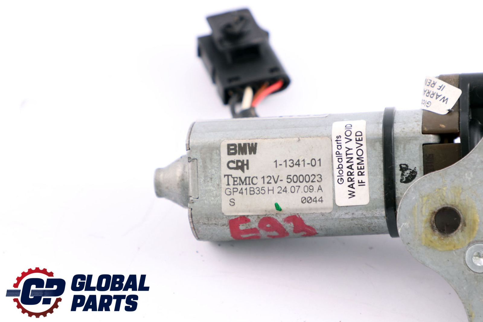 BMW 3 Series E93 Convertible Front Seat Adjustment Actuator Drive CRH 1-1341-01