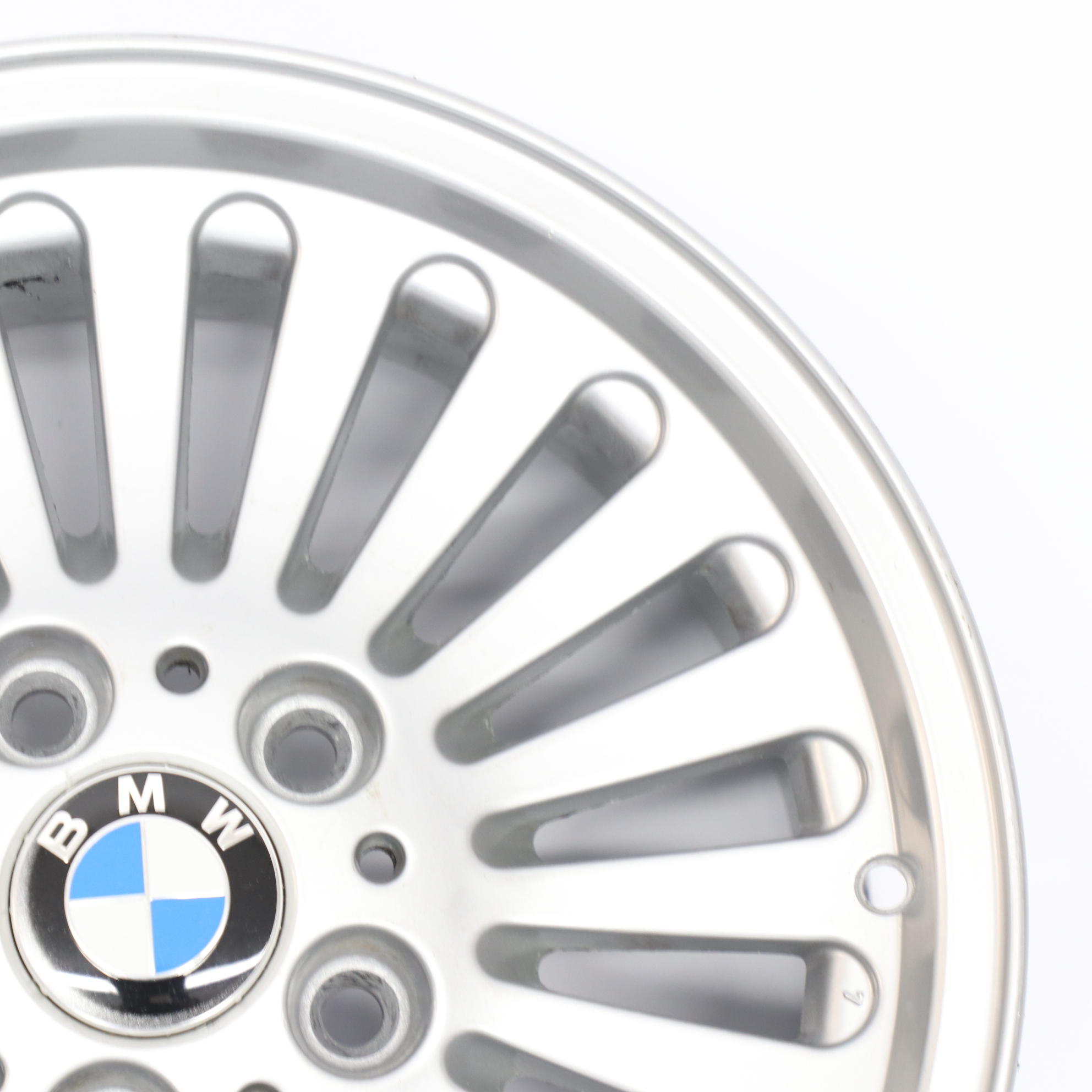 BMW E39 Silver Wheel Light Alloy Rim 7J 16" ET:20 Spoke Styling 33 7842653