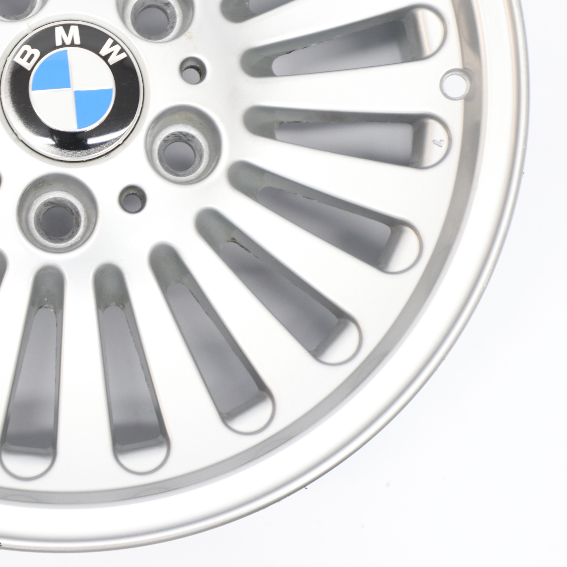 BMW E39 Silver Wheel Light Alloy Rim 7J 16" ET:20 Spoke Styling 33 7842653