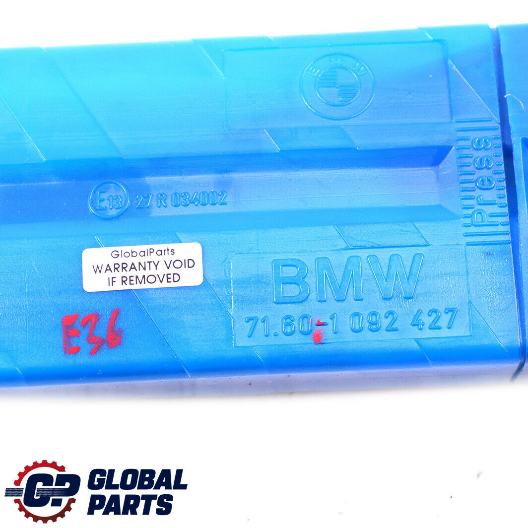 BMW 3 5 7 Series E36 E38 E39 Warning Triangle Blue Container 1092427