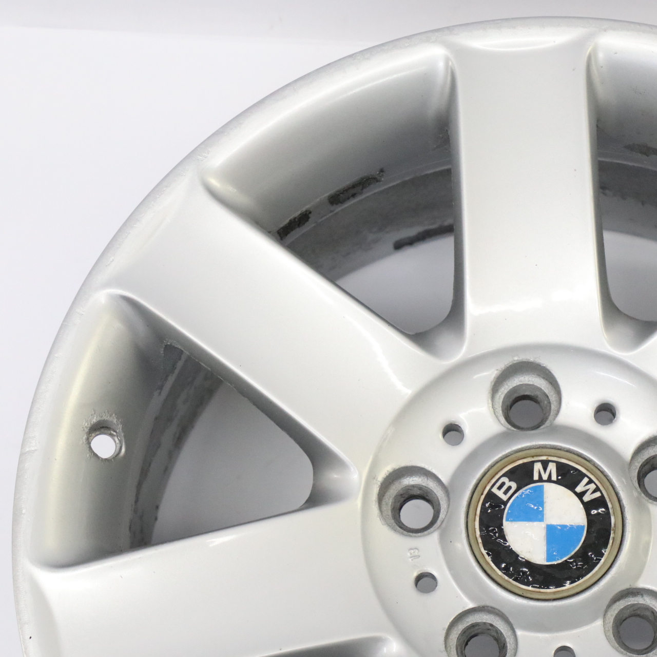 BMW  E36 E46 Silver Alloy Wheel Rim 17" Star Spokes 44 ET:47 8J 1094506