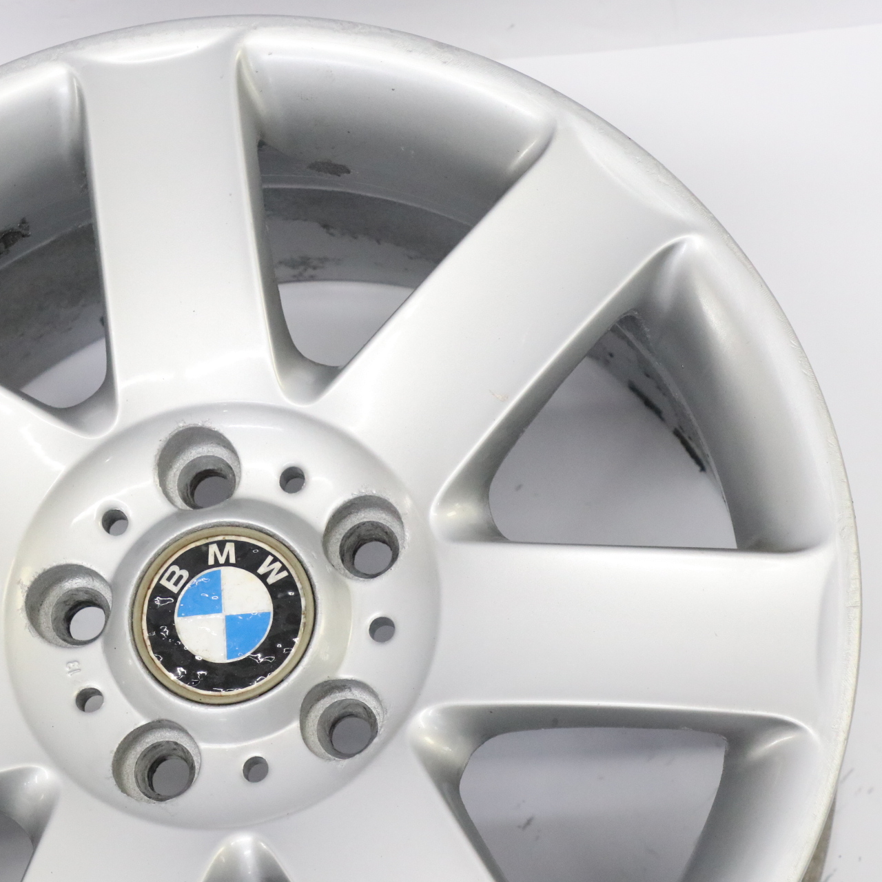 BMW  E36 E46 Silver Alloy Wheel Rim 17" Star Spokes 44 ET:47 8J 1094506