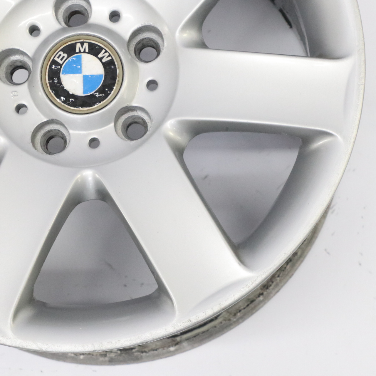 BMW  E36 E46 Silver Alloy Wheel Rim 17" Star Spokes 44 ET:47 8J 1094506