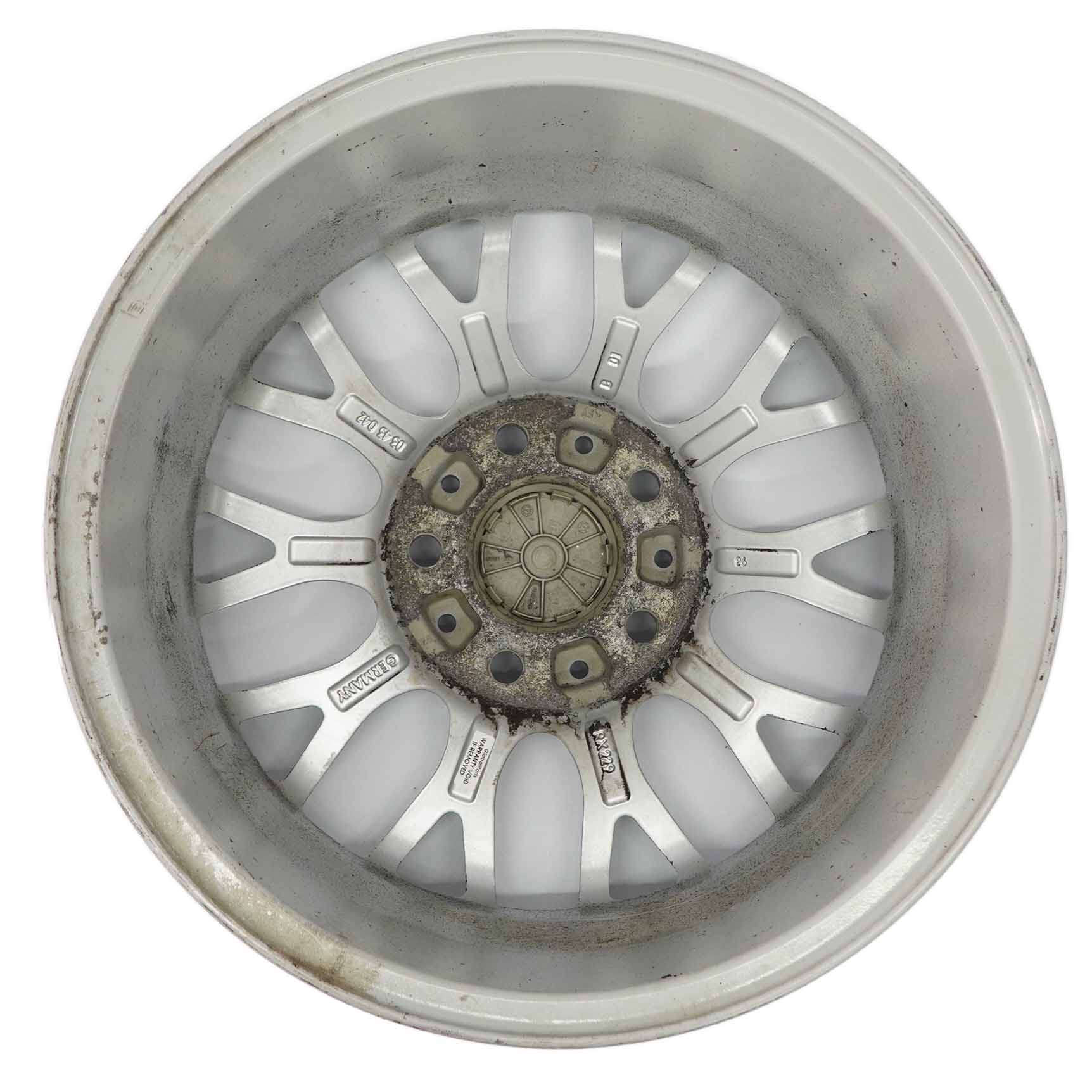 BMW E36 E46 Silver Alloy Wheel Rim 16" Cross Spoke 42 7J ET:46 1095058