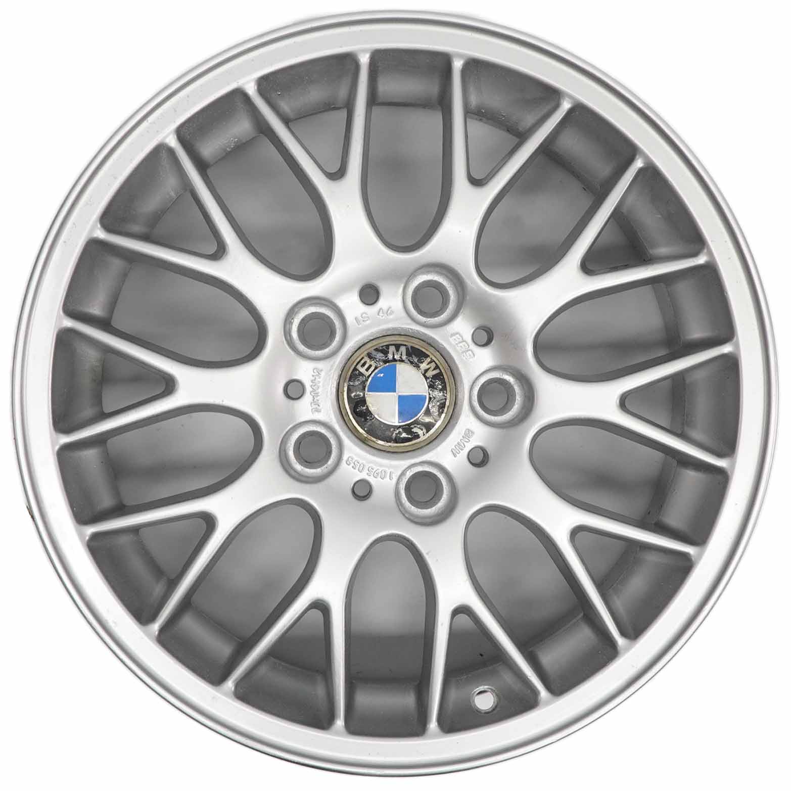 BMW E36 E46 Silver Alloy Wheel Rim 16" Cross Spoke 42 7J ET:46 1095058