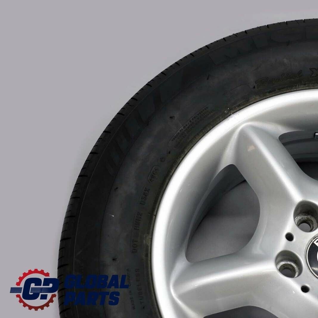 BMW X5 Series E53 Wheel Alloy Rim 17" with Tyre 235/65 Star Spoke 57 7,5J ET:40