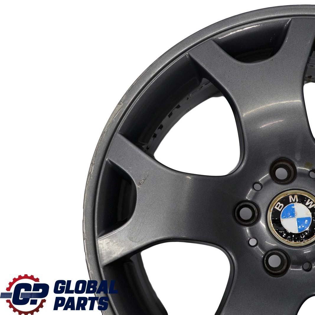 BMW X5 Series E53 Grey Front Wheel Alloy Rim 19" 9J V Spoke 63 ET:48 1096231