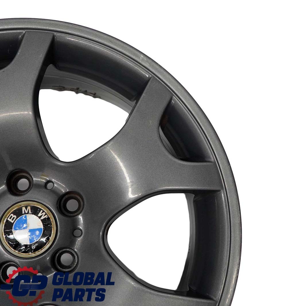 BMW X5 Series E53 Grey Front Wheel Alloy Rim 19" 9J V Spoke 63 ET:48 1096231