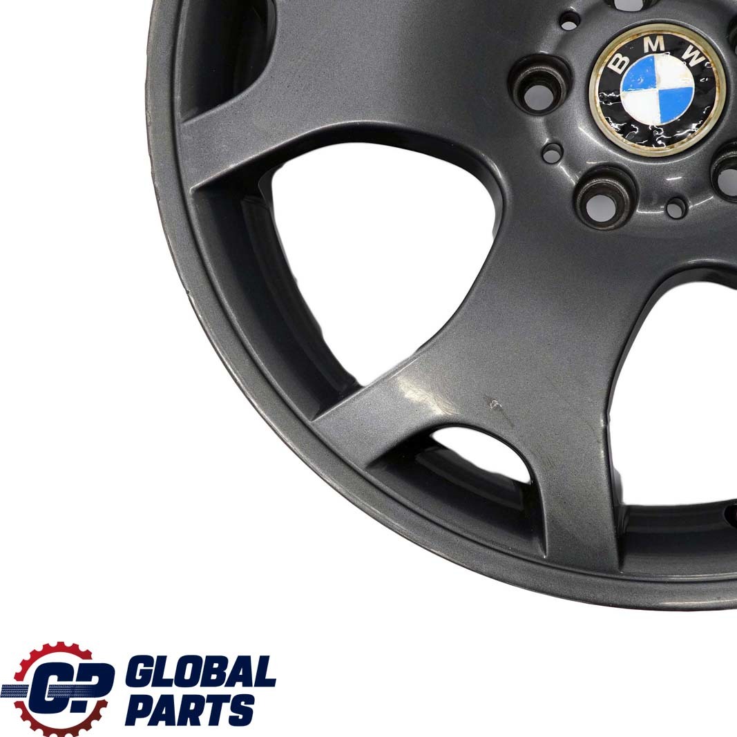 BMW X5 Series E53 Grey Front Wheel Alloy Rim 19" 9J V Spoke 63 ET:48 1096231