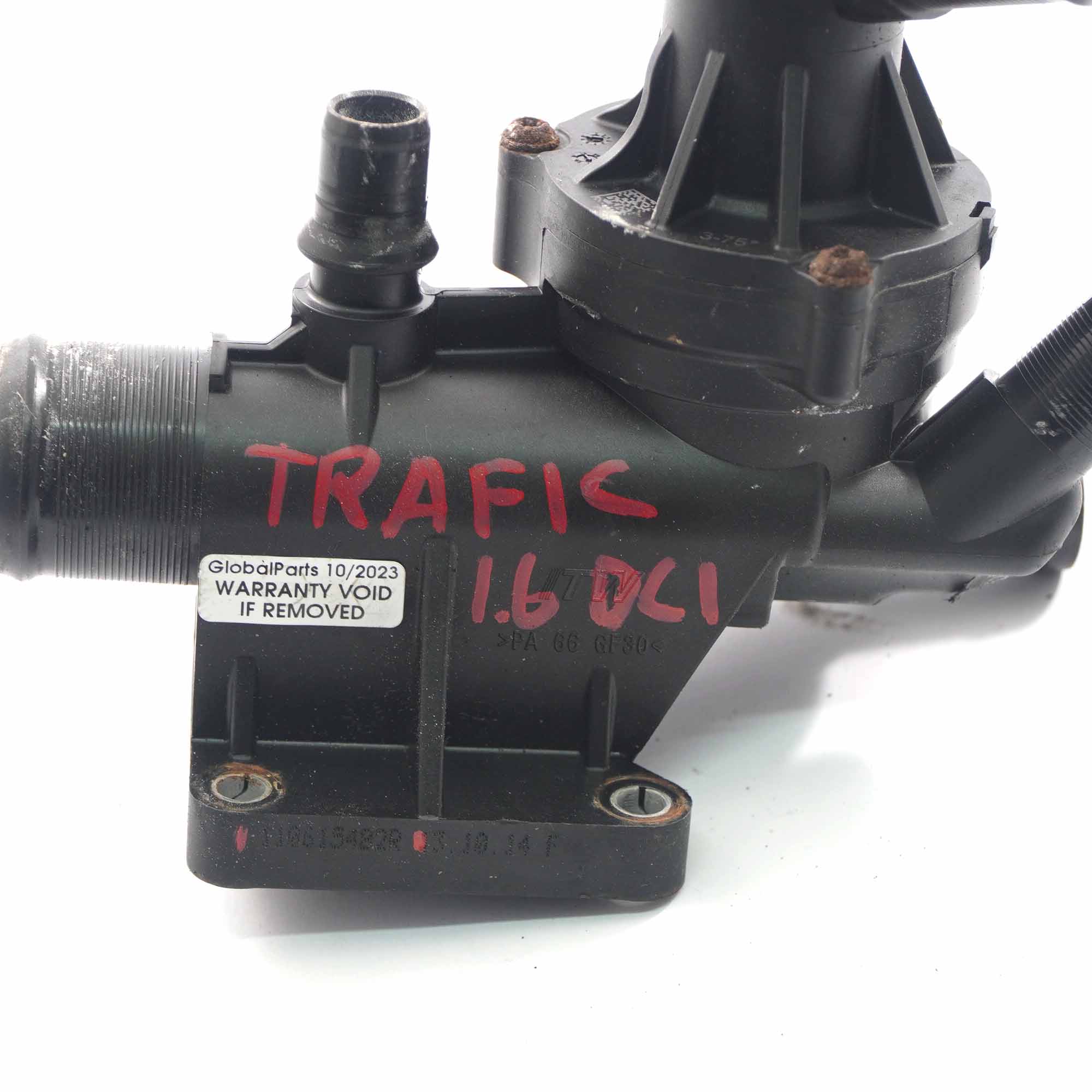 Renault Trafic III Opel Vivaro B 1.6 DCi Thermostat Coolant Housing 110615482R