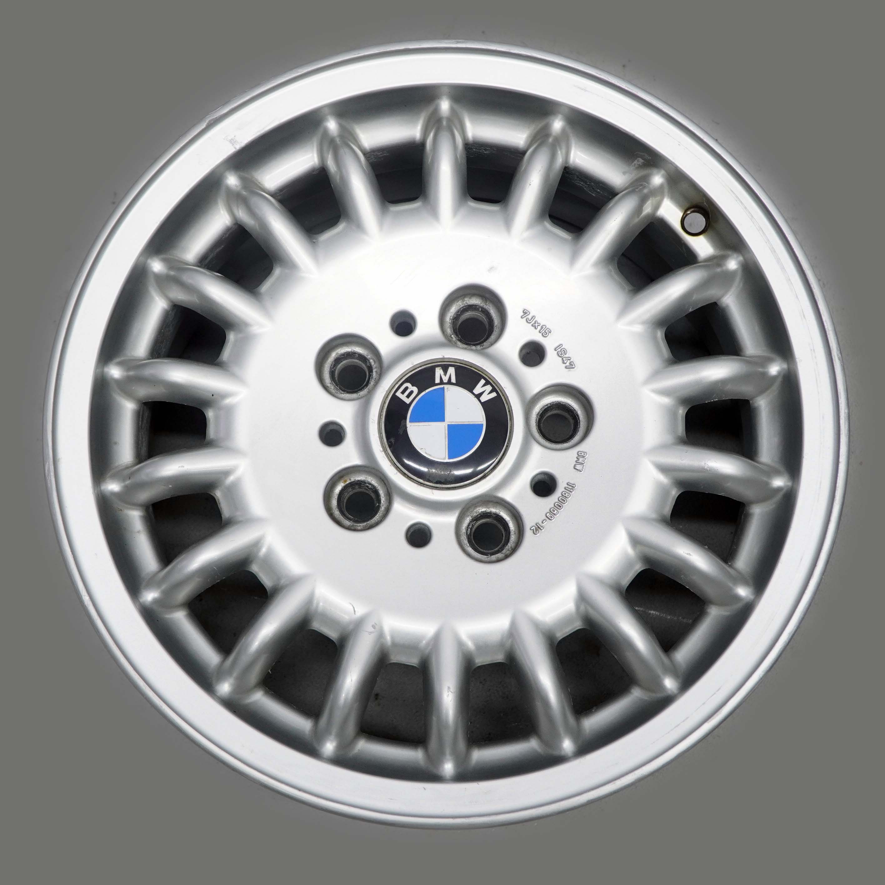 BMW E36 Silver Alloy Wheel Rim 15" 7J ET:47 Sports Spoke Styling 13 1180069