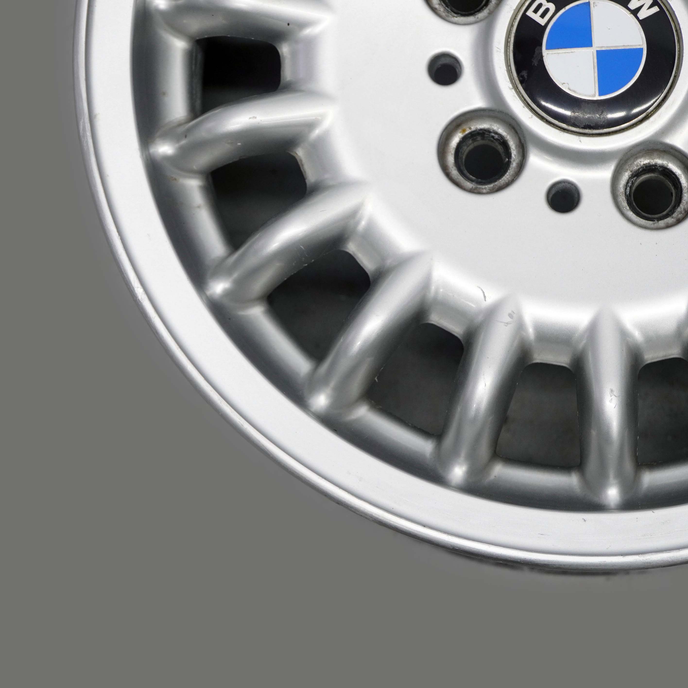 BMW E36 Silver Alloy Wheel Rim 15" 7J ET:47 Sports Spoke Styling 13 1180069