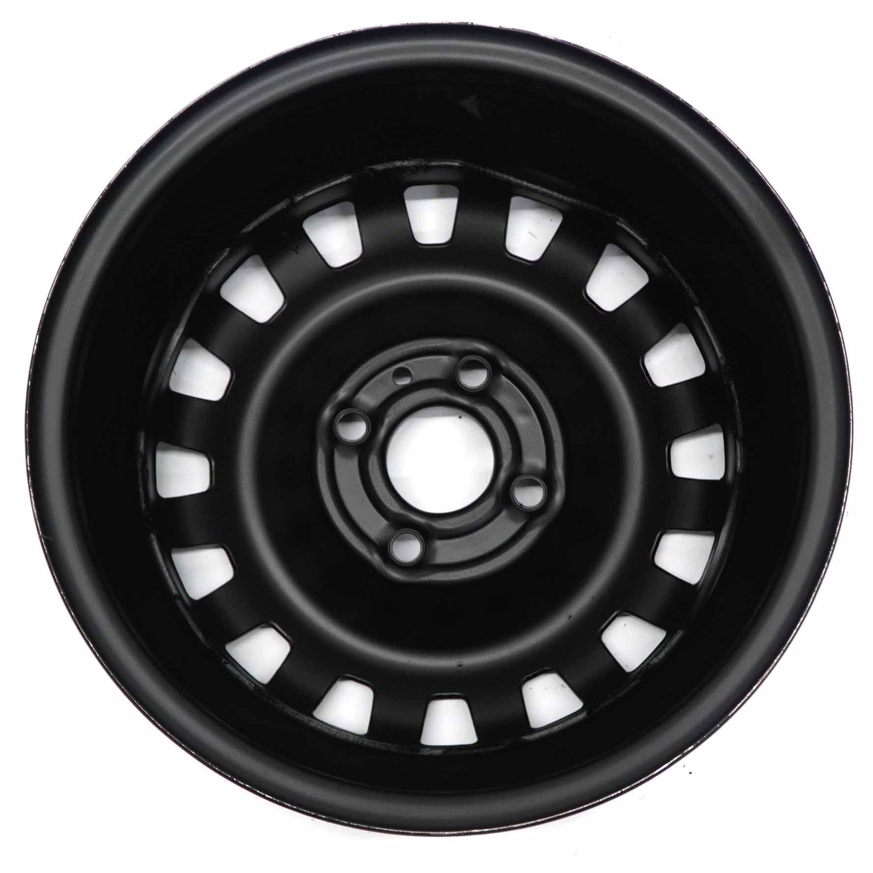 Vauxhall Corsa D Black Steel Rim Wheel 5.5J 14'' ET:39 13211896