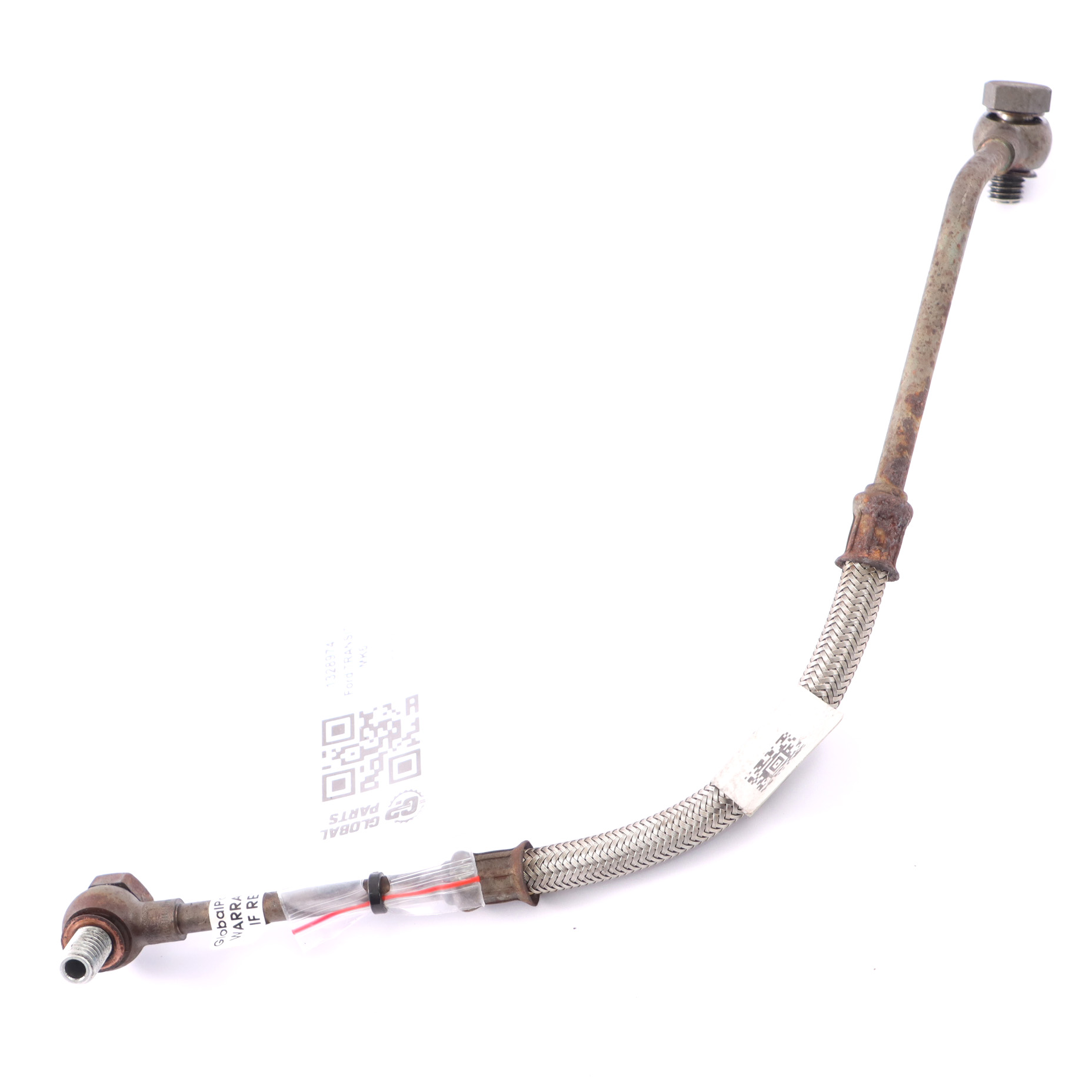 Oil Pipe Ford transit MK6 2.4 Tdci Turbocharger Oil Feed Line 1328974