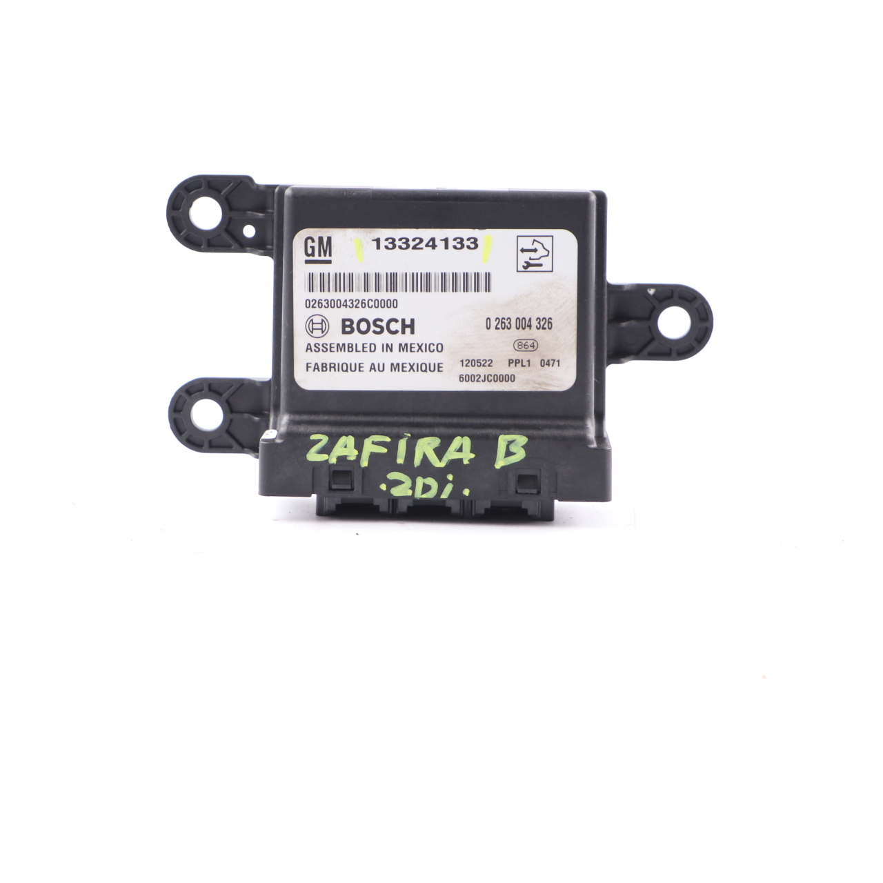 Vauxhall Opel Zafira B PDC Module Parking Assist Control Unit ECU 13324133