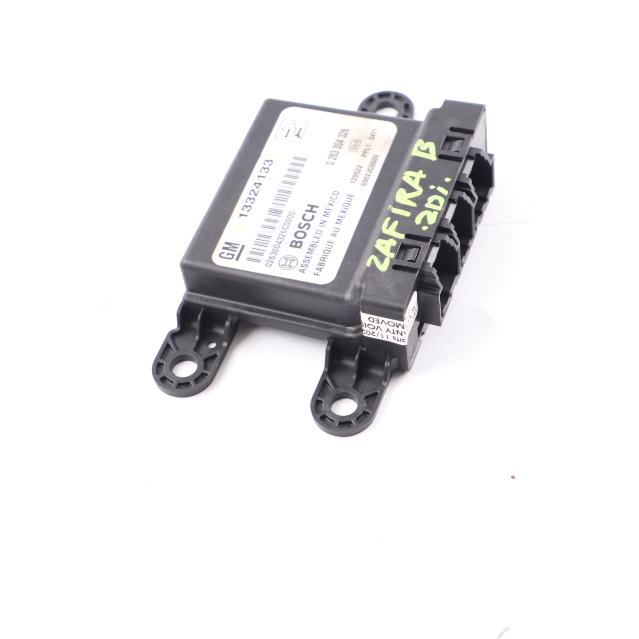 Vauxhall Opel Zafira B PDC Module Parking Assist Control Unit ECU 13324133