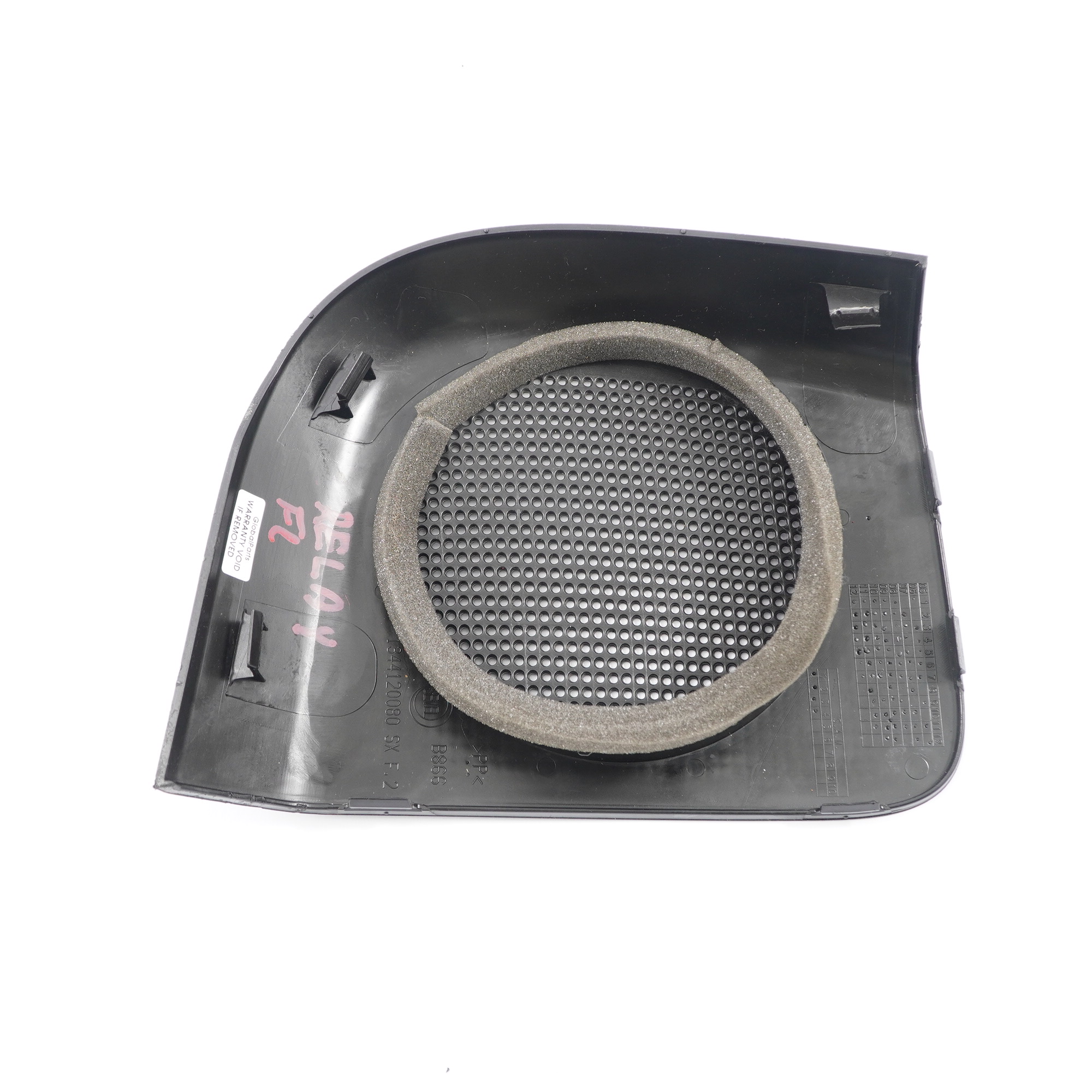 Speaker Cover Citroen Relay Peugeot Boxer Trim Front Left N/S Black 1344120080