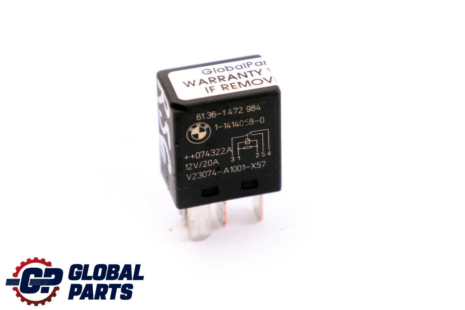 Mini R50 R52 R53 R55 R56 R57 R58 R59 R60 R61 5-Pin Black Relay Wiper 1472984