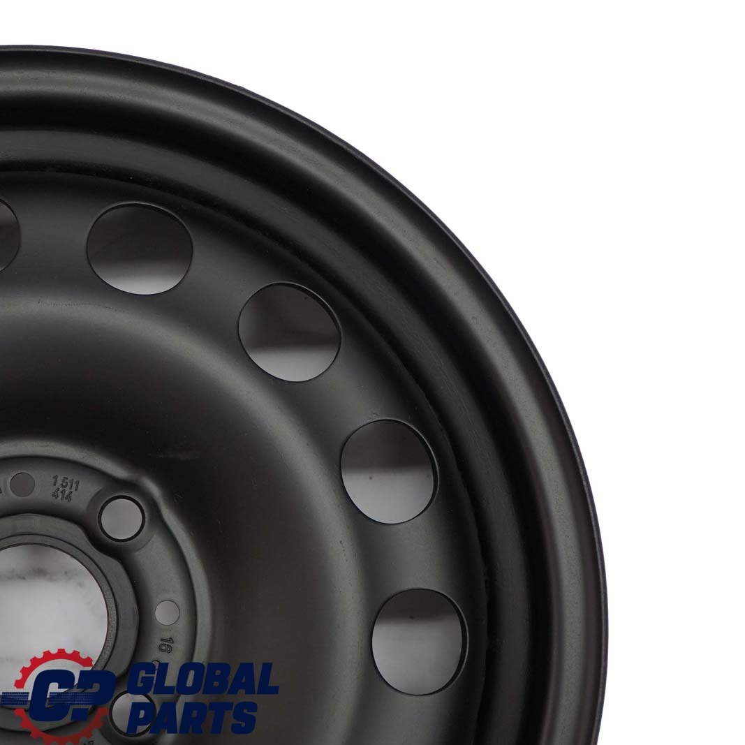 Mini Cooper One R50 R55 R56 R57 Black Steel Wheel Rim 15" 5,5J ET:45 1511414