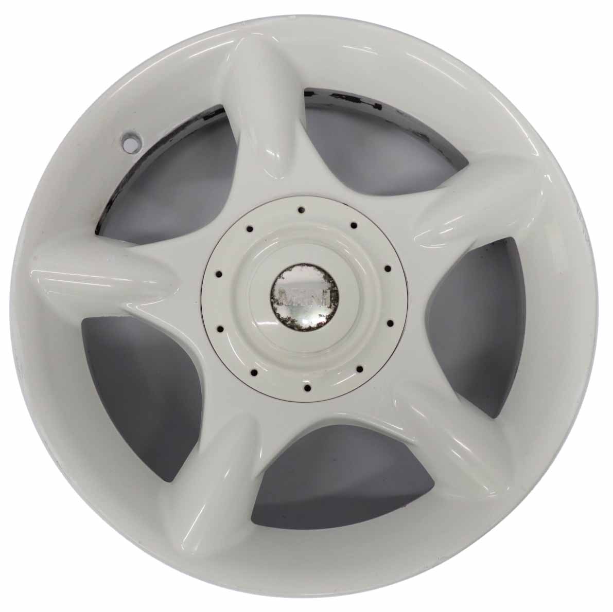 Mini Cooper R50 White Wheel Alloy Rim 16" ET:48 6,5J 5-Spider Spoke 83 1512349