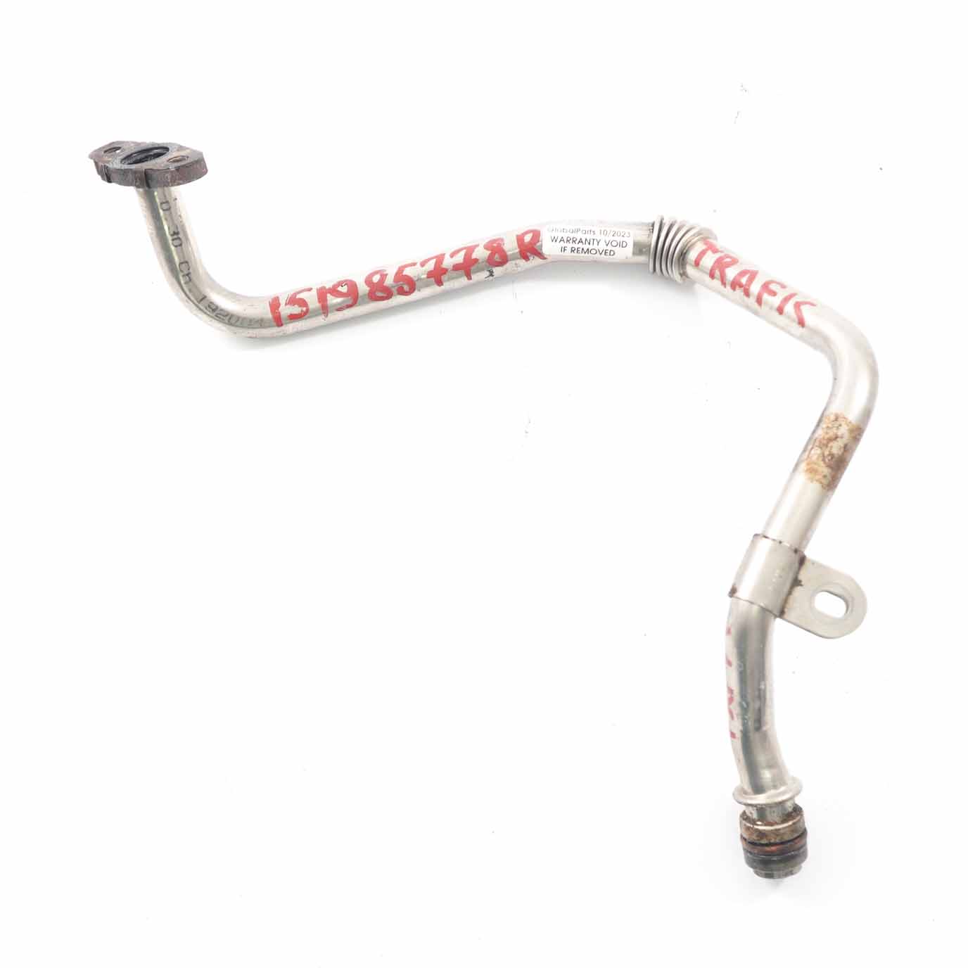 Renault Trafic III 1.6 DCI Turbocharger Turbo Charger Oil Pipe Line 151985778R