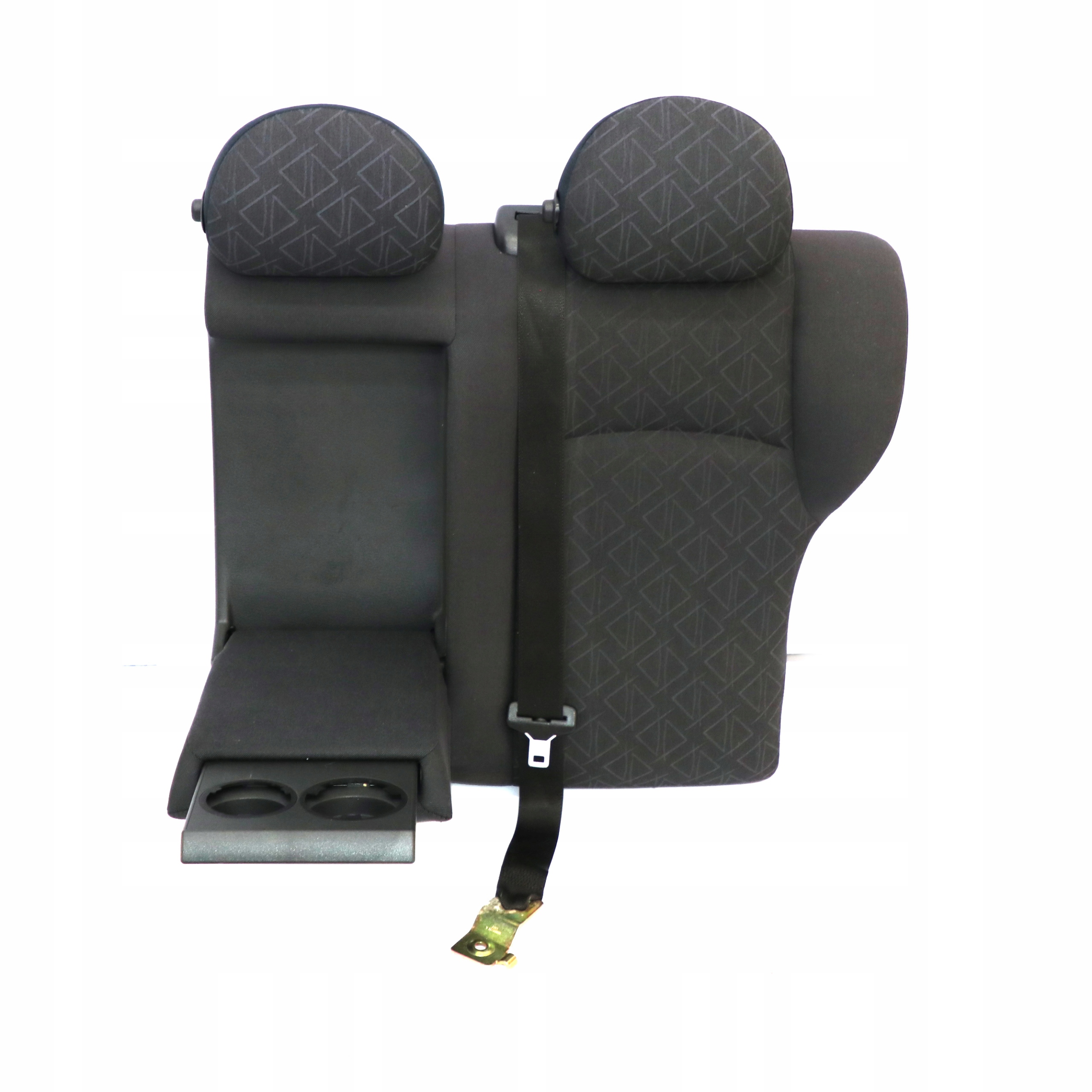 Mercedes-Benz C-Class W203 Rear Seat Backrest Left N/S Cloth Cover Anthracite